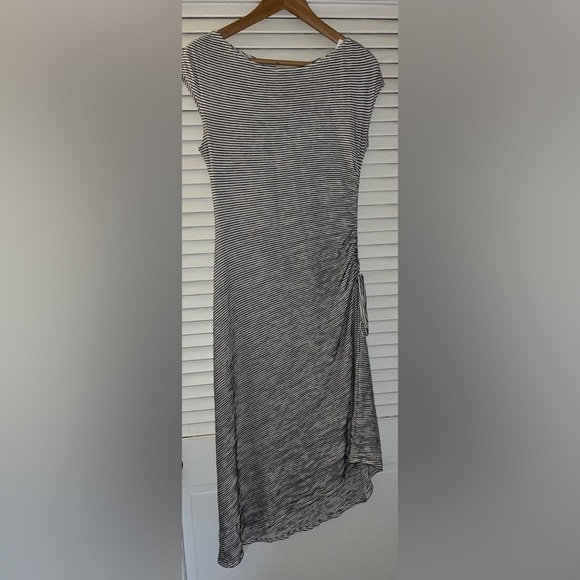 Max Studio black and white midi dress size small - Picture 1 of 2